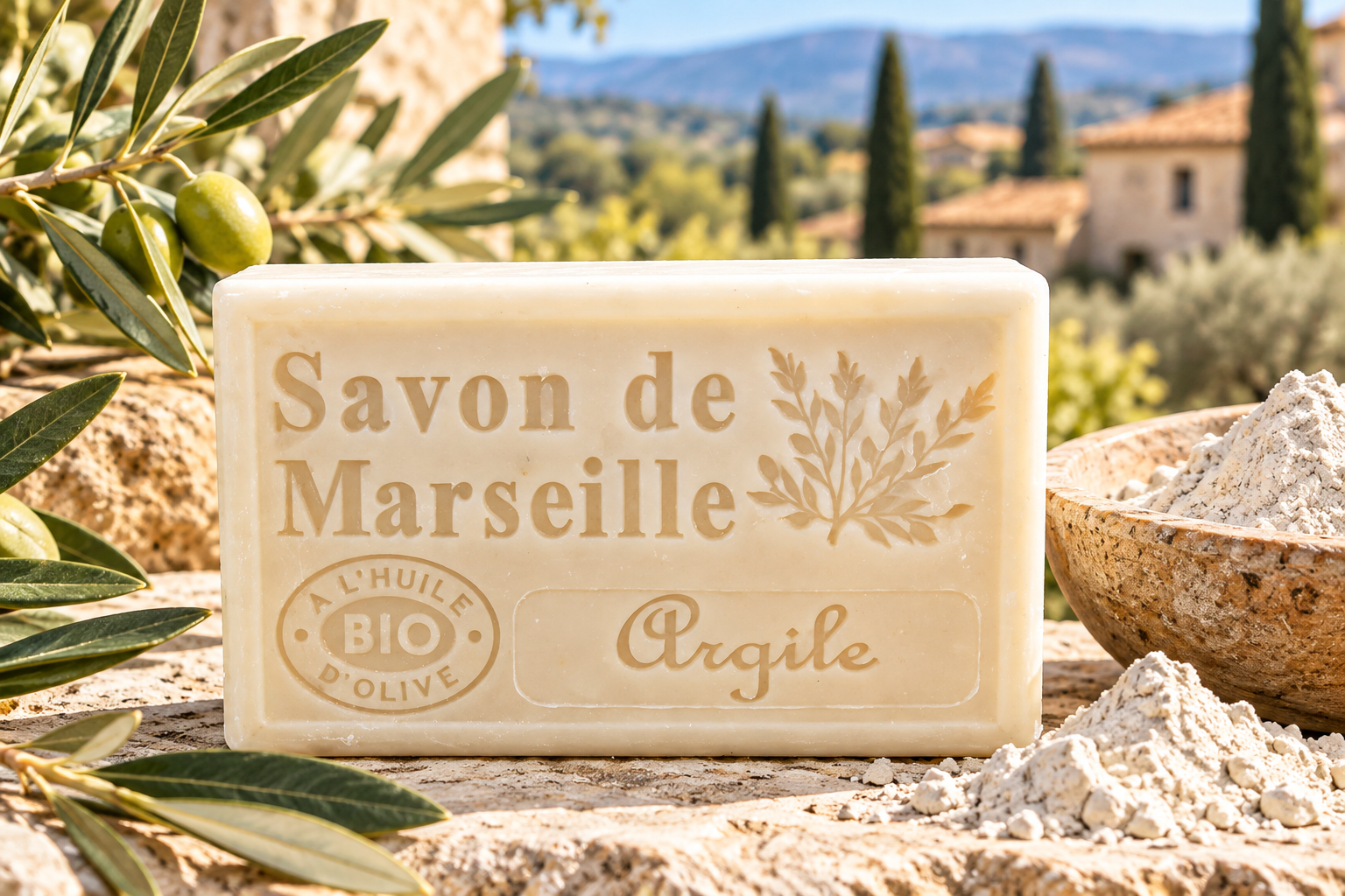 Savon de Marseille Argile 125 g