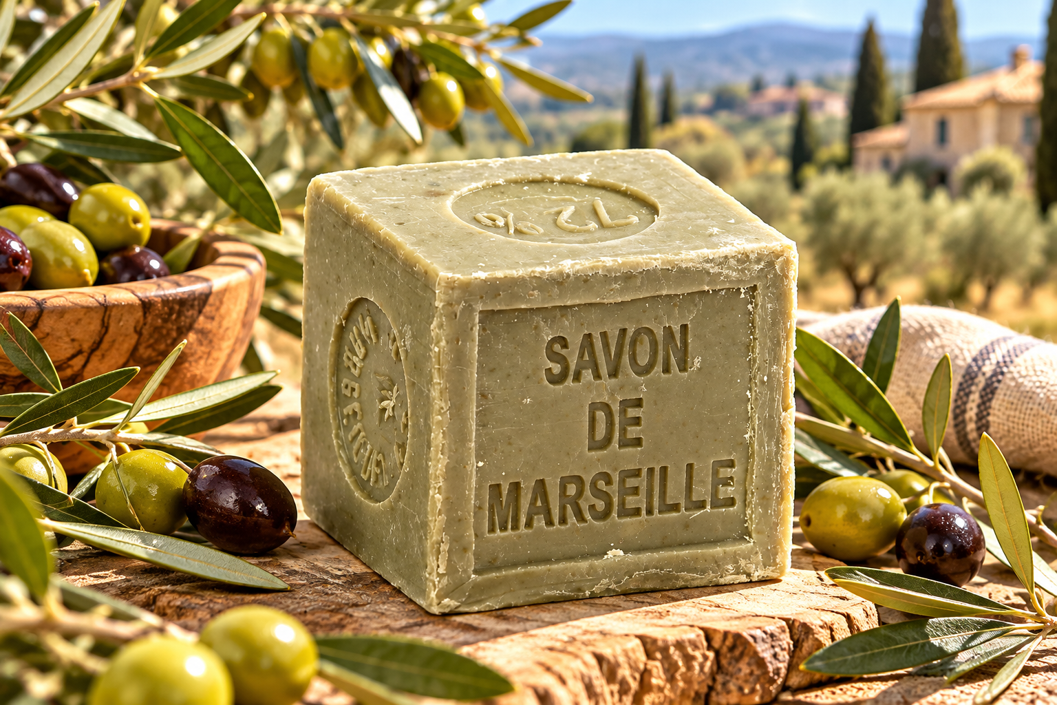 Le Sérail Savon de Marseille Olivenöl 72 % – 300 g