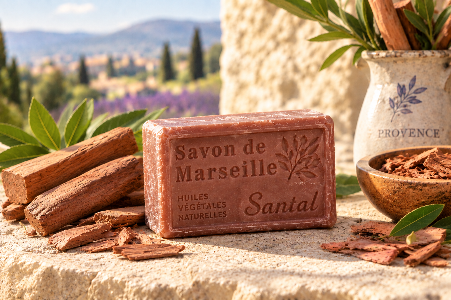 Savon de Marseille Santal 125 g